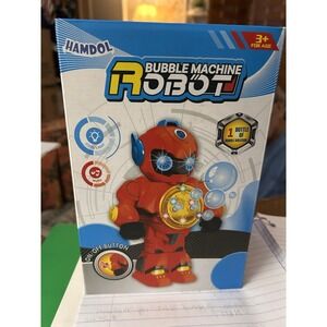 robot bubble machine By Hanson‎ Age 3+ Colorful Bubbles W / Music